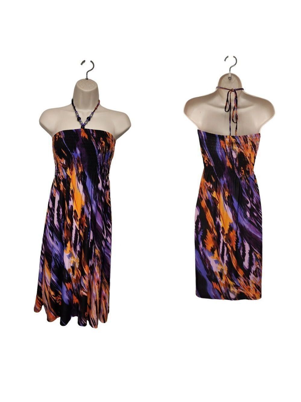 Just Love Kaleidoscope Sleeveless Above Knee Summer Dress Size Small